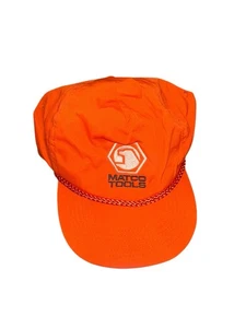 Matco Tools OSFA KC Naranja Snapback Camionero Sombrero Mecánico Garaje DEFECTUOSO - Imagen 1 de 5