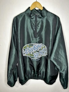 Vinatge 80s Surf Windbreaker Is Clearwater Beach Florida graffiti  One Size - Picture 1 of 3