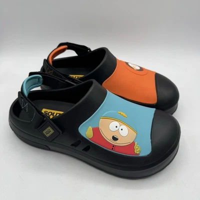 Ground Up South Park Cartman Kenny Clogs Mules Sandals Molded Sport Slide Sz 10 - Image 1 of 4
