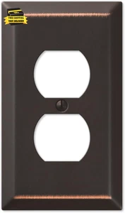 163DDB Century Wallplate, 1 Duplex, Stahl, Aged Bronze, 1er Pack ⭐️⭐️⭐️⭐️⭐️ - Bild 1 von 5