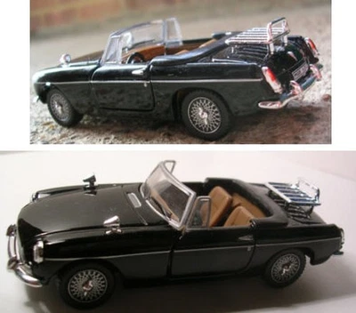 MGB scala 1/43 nera mg-b  BOXED  - con scatola - Immagine 1 di 2