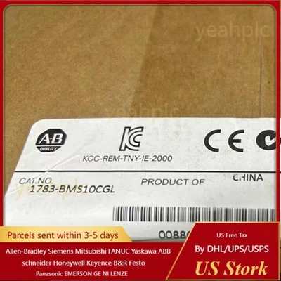 1783BMS10CGL Allen-Bradley 1783-BMS10CGL Stratix5700 Ethernet Switch US Free Tax - Image 1 of 4
