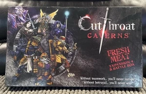 Cutthroat Caverns Base Game + 4 Expansions And 2 Adventures MINT - Picture 1 of 23