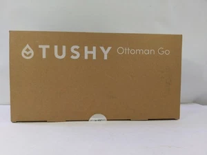 Tushy New Ottoman Go Toilettenhocker - Weiß 7" Zoll Hoch | Anti-Rutsch-Tritt für - Bild 1 von 5