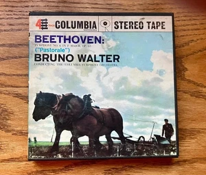 Bruno Walter Beethoven 6th Symphony Columbia MQ 370 Stereo Reel To Reel 7.5 IPS - Picture 1 of 4