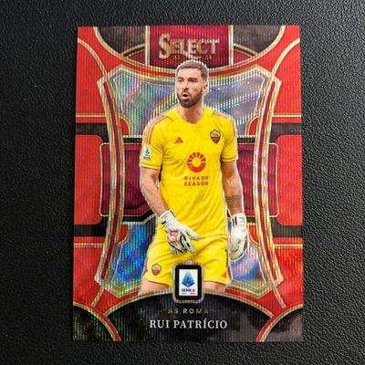 2023-24 Panini Select Serie A #114 Rui Patricio Red Wave /49 Roma - Image 1 of 2