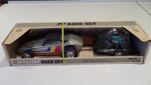 rare NIB 1979 vintage 6843 NYLINT Hustler Race Set Bike Buggy Honda mini-bike - Picture 1 of 10