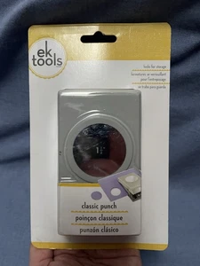 "Perforadora de papel clásica ek tools 1 1/2 pulgada redonda 1,5"" cerraduras circulares para almacenamiento" - Imagen 1 de 4