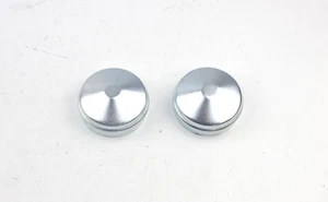 2x Fiat 500 595 Panda Punto Stilo Alfa Mito Rear Wheel Hub Grease Dust Caps 52mm - Picture 1 of 4