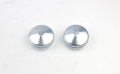 2x Fiat 500 595 Panda Punto Stilo Alfa Mito Rear Wheel Hub Grease Dust Caps 52mm - Image 1 of 4