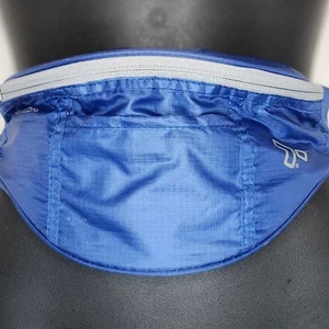 Travelon Gürteltasche Reißverschluss Bauchtasche Reißverschlusstaschen blau Nylon - Bild 1 von 7