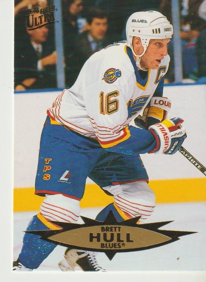 Fleer Ultra 1995 NHL Karte St.Louis Blues #139 Brett Hull - Bild 1 von 2