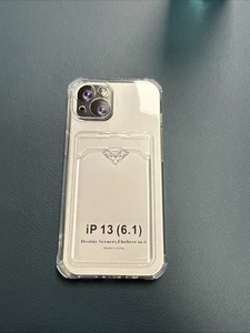 Clear iPhone 13 6.1 wallet case - Picture 1 of 3