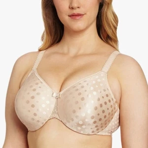 wacoal full figure spot on seamless underwire bra #855285 sand beige 38ddd - Picture 1 of 6