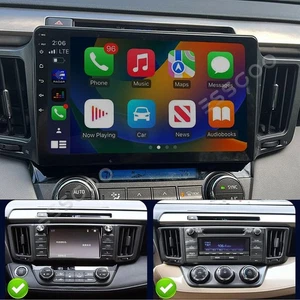 2G+32G Android 15 Apple Carplay Car Stereo GPS Radio For Toyota RAV4 2013-2018 - Picture 1 of 13