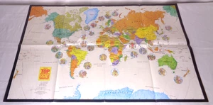 Highlights Top Secret Adventures 34" x 22" World Map Poster 2019 - Picture 1 of 4