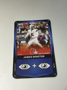 2025 UNO Elite ALT CAMISETAS BASE AZUL #190 - Jameis Winston - Cleveland Browns - Imagen 1 de 2
