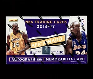 2016-17 Panini Aficionado Basketball Hobby Box Factory Sealed (80 Cards) - Picture 1 of 6