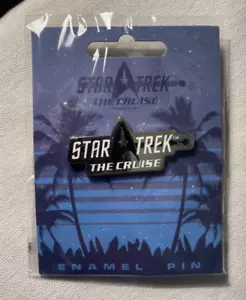 Star Trek "The Cruise V" Cloisonne Pin RARE March 2021 - Picture 1 of 3