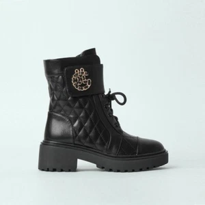 Amphibien Damen Gaelle Paris GBCDP3129 Amphibien Kunstleder Schwarz Schuhe mit Logo in  - Bild 1 von 4