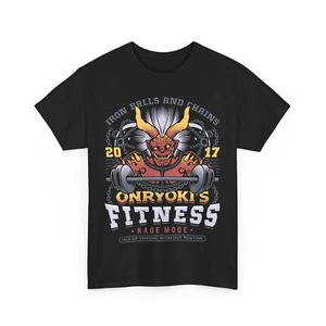 Onryoki Fitness Unisex T-Shirt. Nioh Video Game. Nioh 2. Nioh 3. Samurai. Sudama - Picture 1 of 5