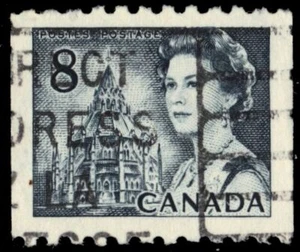 CANADA 550 - Centennial "Library of Parliament" Fluorescent Paper (pb23589) - Picture 1 of 1