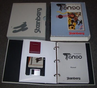Atari 520 1040 St Ste Mega Computer Steinberg Tango IN Box Handbuch Dongle & - Bild 1 von 4