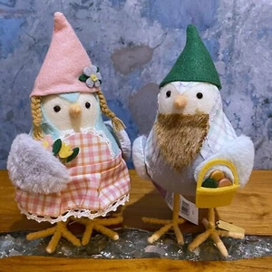 Target Spritz 2023 Spring Featherly Friends BLOOM & BUD Garden Gnome Birds - Picture 1 of 11
