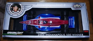 Greenlight 2004 Indianapolis Winner Indy #15 Buddy Rice 1/18 Argent HONDA IRL - Picture 1 of 6