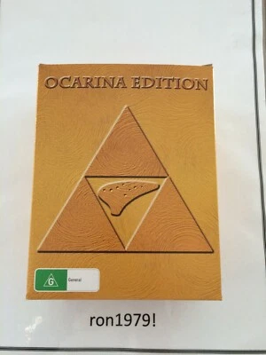 Legend Of Zelda Ocarina Of Time 3DS Rare Australian Collectors Edition Brand New - Image 1 of 4