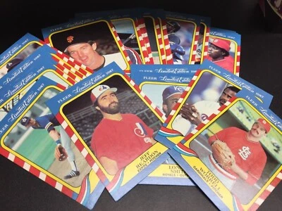 1x 1987 Fleer Limited Edition MLB Baseball Card ($2 Minimum Order Required) - Image 1 of 2