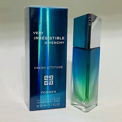 Very Irresistible Fresh Attitude de Givenchy Men 1,7 OZ edt spray, raro Foto 1 de 4
