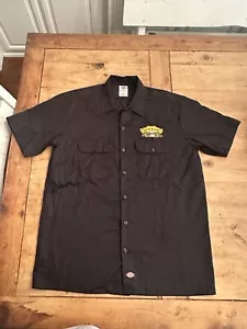 Camicia Sierra Nevada Brewing Maniche Corta Bottone Dickies Nero Ricamato L - Foto 1 di 5