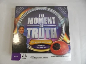 Selchow and Righter: The Moment of Truth Game Includes Toy Lie Detector Adult - Picture 1 of 3
