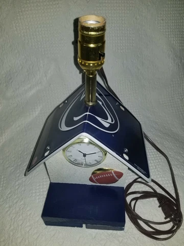 Penn State Lamp w "College Fund" Piggy Bank & PSU Gift Bag! 4 Nittany Lion FANS Cover