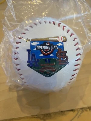 🔥3/28/2024 Dodgers Opening Day Baseball With Cardinals Rawlings Ohtani - Image 1 of 4