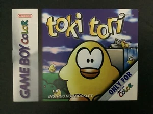 Toki Tori Game Boy Color Manual de Nintendo solamente - Imagen 1 de 2