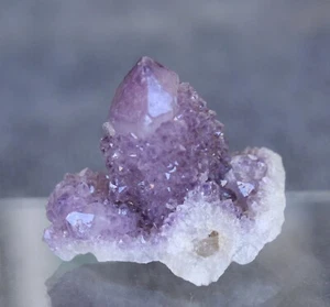 SPIRIT Quarz Kaktus Quarz Amethyst Kristall Cluster Punkte 27,9g - Bild 1 von 6