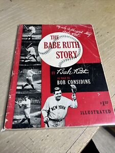 1948 autobiography the Babe Ruth’s story magazine