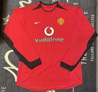 Vintage Roy Keane Manchester United 02/03 Size M Nike Soccer Long Sleeve Jersey