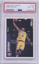 1996 Collector’s Choice Kobe Bryant Rookie RC #267 PSA 8 NM-MT HOF LA Lakers