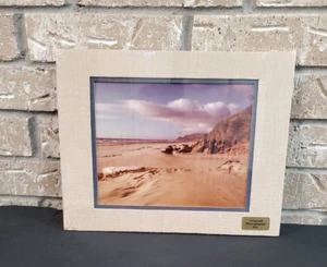 Pier 1 Original Fotografischer Kunstdruck 10 x 8 Strandszene Ozean Hügel Felsen - Bild 1 von 7