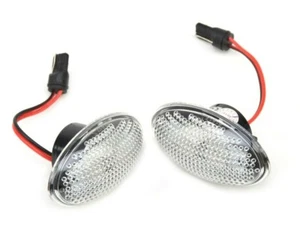 MINI COOPER R50 R52 R53 1 GENERATION LED SIDE MARKER TURN SIGNAL FRONT LIGHT SET - Picture 1 of 13