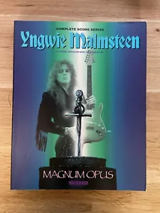 YNGWIE MALMSTEEN MAGNUM OPUS BAND SCORE JAPAN GUITAR TAB COMPLETE SCORE SERIES - Picture 1 of 6