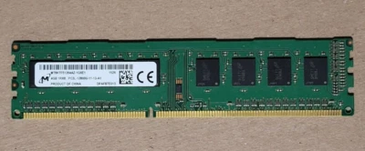 DELL 4GB 1Rx8 PC3L 12800 12800U DDR3 - MICRON - DESKTOP RAM MEMORY - Image 1 of 2