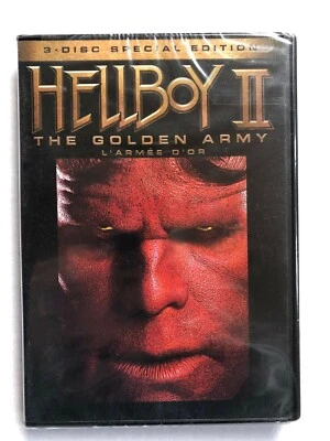 HELLBOY II THE GOLDEN ARMY 3-DISC SPECIAL EDITION NEW SEALED - Image 1 of 4