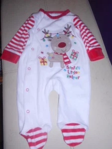 baby weihnachtsmann kleines helfer outfit - Bild 1 von 4