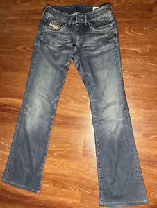 Diesel Damen Ronhar Schlagjeans W27 L32 blau Baumwolle NS05 - Bild 1 von 6