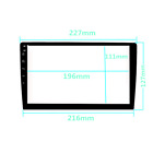 9H Tempered Film Car Radio Player Touch Screen Protector Clear 9Inch Universal