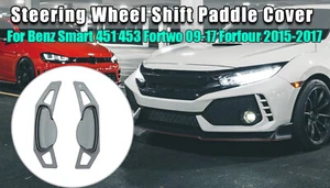 Aluminium Alloy Steering Wheel Shift Paddle For Benz Smart Fortwo W451 Forfour - Picture 1 of 5